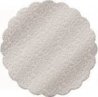 Tapetinho De Brigadeiro / Intermediate Plastic Liner for Candies (7 cm, Dark Blue Lace/ Azul Marinho Renda) N19