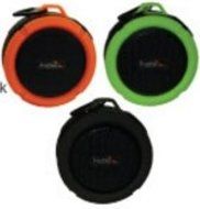 Enerplex Mini Portable Outdoor Speaker, Waterproof, Highly Portable, Beautiful Rugged Design, Bluetooth, Black N2