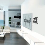 Articulating Arm 32-50 inch TV LCD Monitor Wall Mount, Full Motion Tilt Swivel for 32" 36" 37" 40" 42" 46" 50"... N4