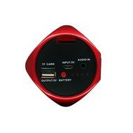 Atron Bluetooth Wireless Water Resistant Speaker Portable Super Base Iphone Samsung Device (BLACK) N6