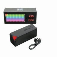 Bluetooth Speakers, M.Way X3S Hi-Fi Portable LED Speaker Wireless Bluetooth Stereo USB Charging TF FM With Mic... N8