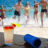 Bluetooth Speaker, FiBiSonic HG00595 Portable Outdoor Shockproof Waterproof Wireless Stereo Speaker with Build-in... N16