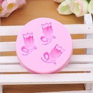 &quot;Tulip Silicone Fondant Mold Chocolate Polymer Clay Mould&quot; shopping N4