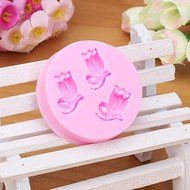 &quot;Tulip Silicone Fondant Mold Chocolate Polymer Clay Mould&quot; shopping N5