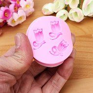 &quot;Tulip Silicone Fondant Mold Chocolate Polymer Clay Mould&quot; shopping N7