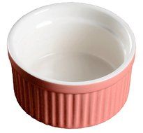 Freedi Ceramic Baking Dishes Bowl Pudding Dessert Plate Souffle Mould Cup Bake N3