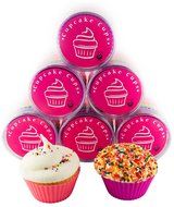 Globally Good Silicone Baking Cups / Cupcake Liners - 12 Premium Reusable Muffin Molds in Storage Container N6