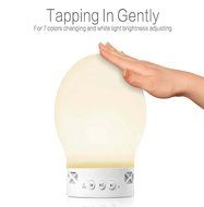 Pertie Multi-Colored LED Bulb w/ 2 Channel Bluetooth Speaker. 4 hrs of Light. Play Music , Phone Calls. Great... N5