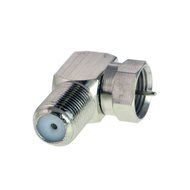 Mediabridge F-Type Right Angle Adapter - 90&deg; Female to Male Connector - 5 Pack - (Part# CONN-F81-RA-5PKX ) N3