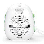 Singing Machine SMI436BT 1.5W Portable Bluetooth Audio Streaming for Smartphone, Computers and Tablets - White...
