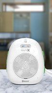 Singing Machine SMI436BT 1.5W Portable Bluetooth Audio Streaming for Smartphone, Computers and Tablets - White... N6