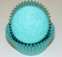 Solid Color Teal Cupcake Liners Baking Cups Standard Size 50 Count