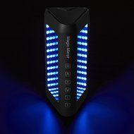 D.M LIFE Magic Mirror Protable Light Bluetooth Speakers, Hi-Fi Strong Bass Wireless Speaker with 3D Dynamic LED... N6