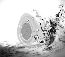 Jarv MIST Wireless Bluetooth Water Resistant Shower Speaker with HD Sound and Built in Microphone for Handsfree... N8