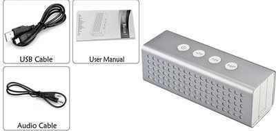 FSTgo A91 Mini Portable Wireless Bluetooth Speaker, 20W Loud 3D Bass Sound, 4400mAh Rechargeable Battery, Power... N6