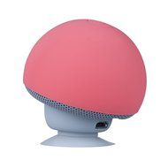 Bluetooth Speaker with Microphone, Ottertooth Mini Cute Mushroom Style with Suction Cup, adheres on the Back of... N6
