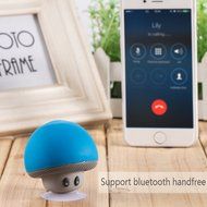 Bluetooth Speaker with Microphone, Ottertooth Mini Cute Mushroom Style with Suction Cup, adheres on the Back of... N21