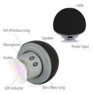 Bluetooth Speaker with Microphone, Ottertooth Mini Cute Mushroom Style with Suction Cup, adheres on the Back of... N25
