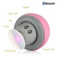 Bluetooth Speaker with Microphone, Ottertooth Mini Cute Mushroom Style with Suction Cup, adheres on the Back of... N40