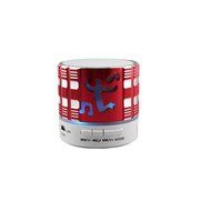 Supersonic BT Speaker w Speakerphone Red SC-1460BTRD