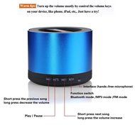 Wireless Bluetooth Speakers With Subwoofer B03 Mini Round Shape Hi-Fi Quality Sound Portable Speakers For HandsFree... N5