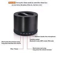 Wireless Bluetooth Speakers With Subwoofer B03 Mini Round Shape Hi-Fi Quality Sound Portable Speakers For HandsFree... N13