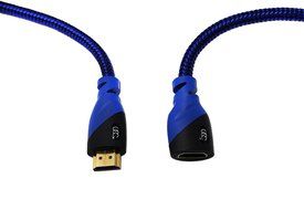 HDMI Extension Cable 10 FT - 2-Pack - Ultra Clarity 4K HDMI Extender 2.0 with Ethernet ( 10 FEET ) M / F Port... N3