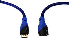 HDMI Extension Cable 10 FT - 2-Pack - Ultra Clarity 4K HDMI Extender 2.0 with Ethernet ( 10 FEET ) M / F Port... N10