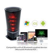 Bluetooth Speakers,Multicolored LED Light Wireless Speakers Compatible with All Bluetooth-enabled Devices N2