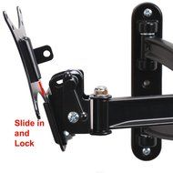 VideoSecu TV Wall Mount Articulating Arm Tilt Swivel Bracket for most 15-27" TV Monitor Display VESA 100X100 75X75... N7