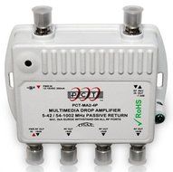 4 Port Cable TV/HDTV/Digital Amplifier Internet Modem Signal Booster Internet AMP N2