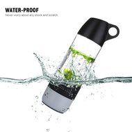 Water Bottle Bluetooth Speaker, FLOVEME [Outdoor Series] Portable Built-in 500mAh Rechargeable Battery Enhanced...