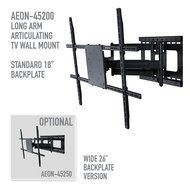 Full Motion TV Wall Mount with 32 inch Long Extension for 42 to 80 inch TVs N2