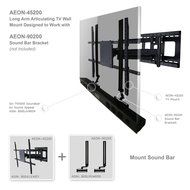 Full Motion TV Wall Mount with 32 inch Long Extension for 42 to 80 inch TVs N3