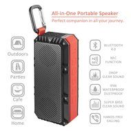 Travel Inspira&trade; Portable Waterproof Bluetooth Speaker 4.0 with Built In Subwoofer 10 Watts Of Power- IPX6 Water... N2