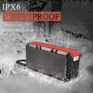 Travel Inspira&trade; Portable Waterproof Bluetooth Speaker 4.0 with Built In Subwoofer 10 Watts Of Power- IPX6 Water... N6