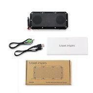 Travel Inspira&trade; Portable Waterproof Bluetooth Speaker 4.0 with Built In Subwoofer 10 Watts Of Power- IPX6 Water... N7