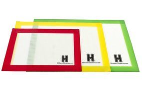 Urbane Homewares Non-Stick Baking Mats - 3 Sheet Set (1 Half, 1 Medium and 1 Quarter Liner ) Including Microfiber... N3