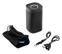 iKANOO Portable Bluetooth Wireless Stereo Speaker With Stand for SmartPhone Tablet PC, Output 5W x 2 (Black)