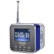iwish TT029 Portable Mini Digital Speaker Crystal Colorful Flashing LED Light USB Flash Drive and Micro TF Card... N11