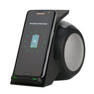 IVSO Bluetooth 4.0 Wireless Charging Speaker - Portable Rechargeable Stereo Speakers with Qi Wireless Charging...