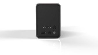 BRAVEN 850 Portable Wireless Bluetooth Speaker [20 Hours Playtime] Built-In 8800 mAh Power Bank Charger - Silver N3