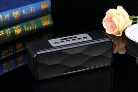 Bluetooth Speakers,Wewdigi HIFI DTS-HD Technolog Portable Wireless Bluetooth Speaker Stereo (Black) N6
