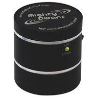 Mighty Dwarf 7-Watt Multimedia Speaker with 3.5mm Cable - Non-Retail Packaging - Black