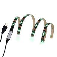 SUPERNIGHT USB RGB LED Light Strip 5050 Flexible Adhesive Tape Multi-color Changing Lighting Kit for Flat Screen...
