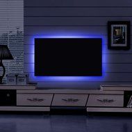SUPERNIGHT USB RGB LED Light Strip 5050 Flexible Adhesive Tape Multi-color Changing Lighting Kit for Flat Screen... N6