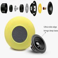 Aolyty Mini Portable Waterproof Wireless Bluetooth 4.0 Shower Speaker with Dedicated Suction Cup Subwoofer Handsfree... N4