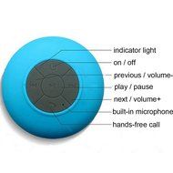 Aolyty Mini Portable Waterproof Wireless Bluetooth 4.0 Shower Speaker with Dedicated Suction Cup Subwoofer Handsfree... N10
