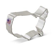 Ann Clark USA Map Cookie Cutter - 4 Inches - Tin Plated Steel