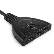 GOUXIANG 3-Port HDMI Switcher with Pigtail Cable Support 3D, 1080P, HD Audio N3